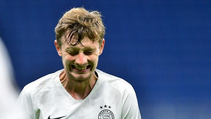 Spartě se rozšiřuje marodka, Krejčí proti Baníku utrpěl zlomeninu
