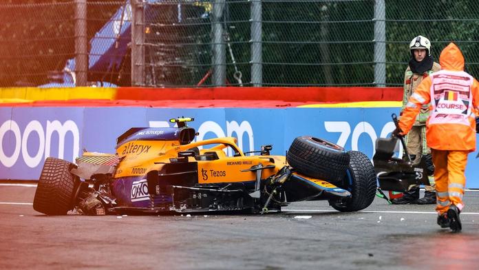 Formule Landa Norrise po bouračce