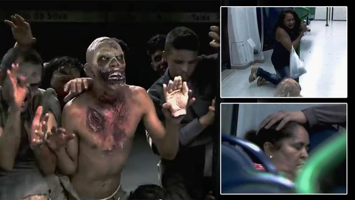 Zombie v metru! Nejkrutější žert, který kdy vznikl?!