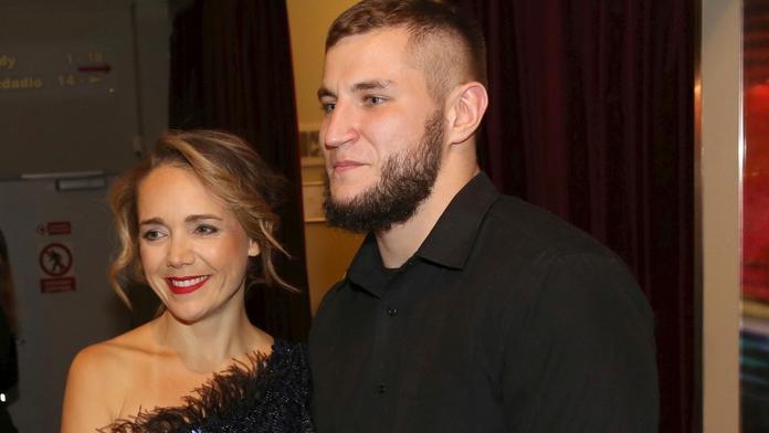 Lucie Vondráčková po boku přítele