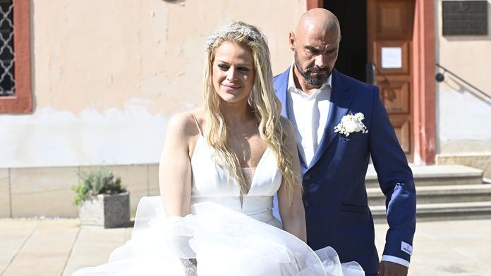 Charlotte Štiková se svým novomanželem