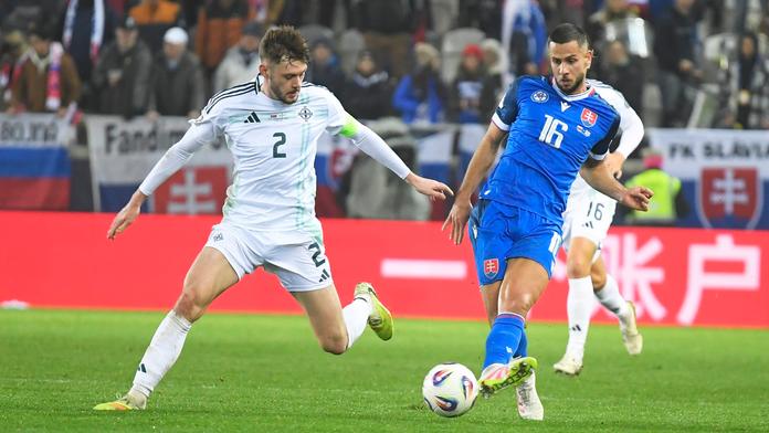 Slovensko v euforii! Gól v nastavení zajistil minimálně baráž, zářil Haraslín