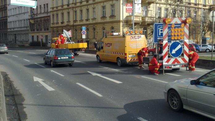 Zúžení Legerovy ulice na půl roku. ON-LINE KAMERA