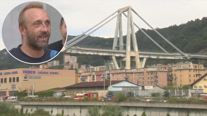 Kamioňák, který přežil pád mostu, už znovu řídí: "Byl to špatný sen!"