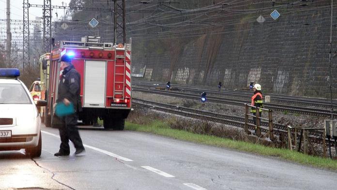 U pražského Radotína ležel v kolejišti mrtvý cizinec