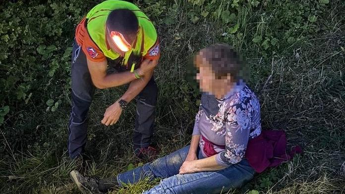 Záchrana české turistky v Malé Fatře