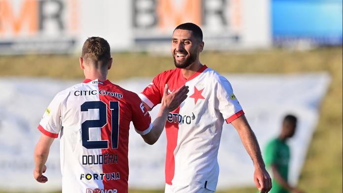 Slavia vyhrála i čtvrtý zápas v přípravě. Tým z Anglie porazila rozdílem třídy