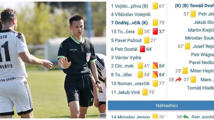 Karetní mariáš v okresním přeboru, čtyři červené a tvrdé urážky na sudího