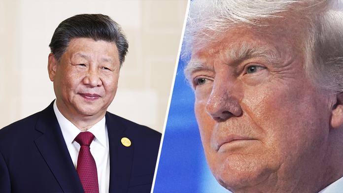 Si Ťin-pching a Donald Trump