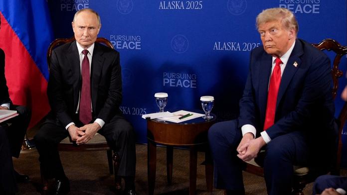 Vladimir Putin a Donald Trump