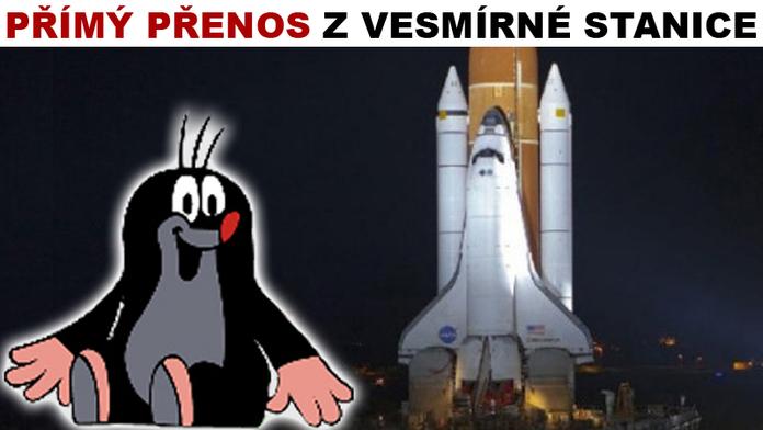 PŘÍMÝ PŘENOS: KRTEČEK už je na vesmírné stanici! Endeavour zaparkoval u ISS…