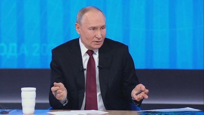 Výroční tisková konference Vladimira Putina