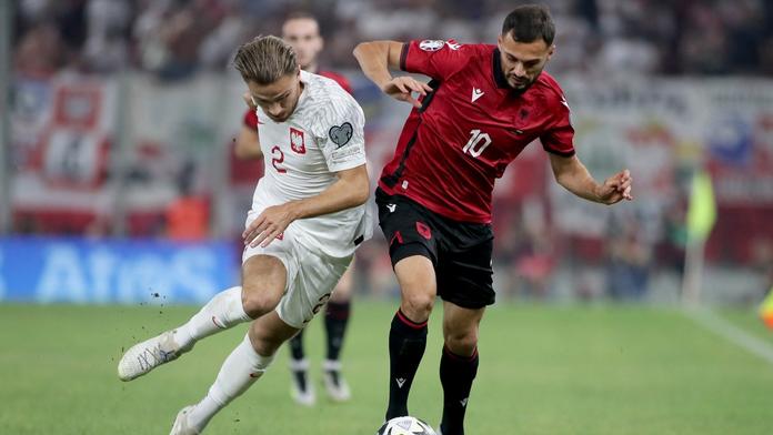 Albánie v klíčovém duelu porazila Polsko a jde do čela skupiny. Moldavsko vyhrálo