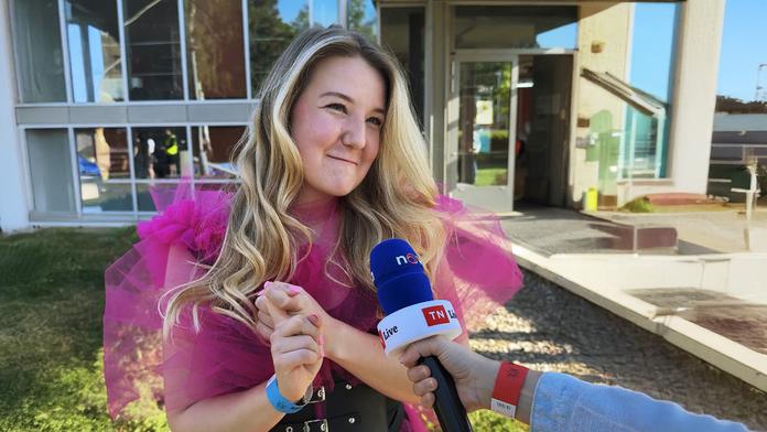 Zpěvačka Jasmin na Miss Agro 2025