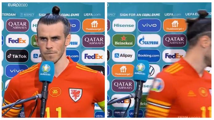 Naštvaný Gareth Bale odešel z pozápasového rozhovoru