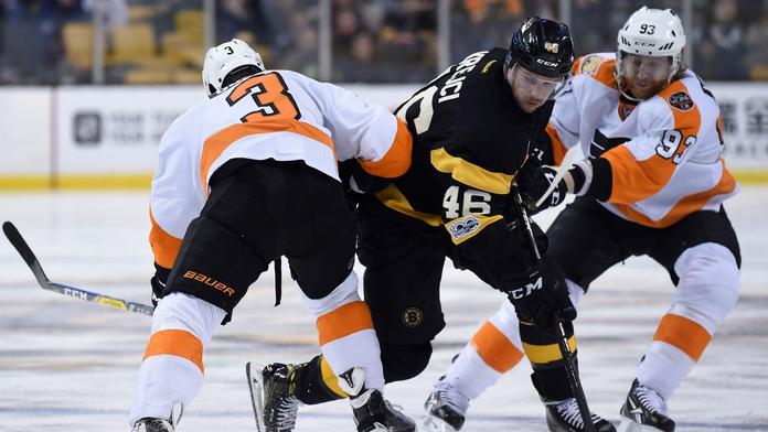 Krejčího Boston zdemoloval Voráčkovu Philadelphii, oba bodovali