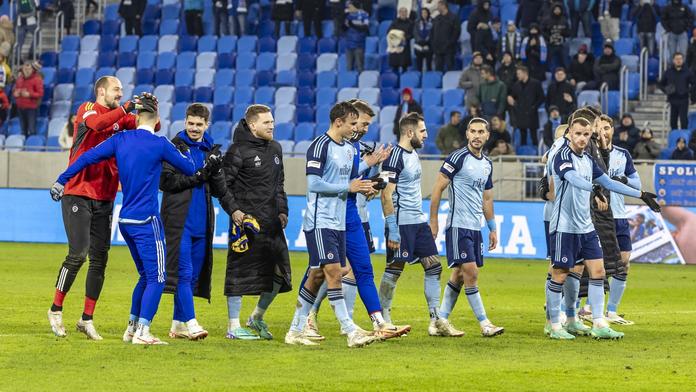 Fotbalisté Slovanu Bratislava