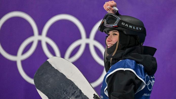 Česká snowboardistka Laura Záveská
