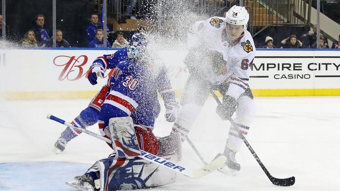 Kampf má svůj první bod v NHL! Byl u vítězství nad Rangers