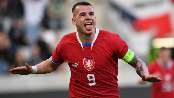 Václav Sejk v reprezentačním dresu