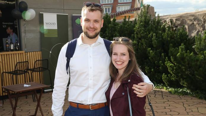 Pavlína Lubojatzky s manželem Martinem