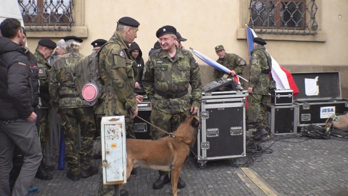 Demonstranti na protestech zemědělců