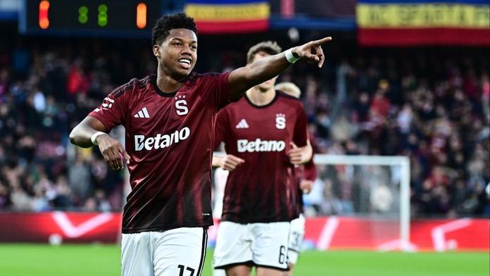 Střelecké prokletí Brunese trvá. Sparta i bez jeho gólů porazila Pardubice