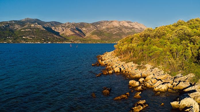 Ostrov Korčula v Chorvatsku