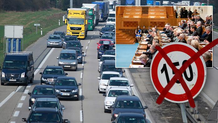Zvýšení rychlosti na dálnicích na 150 km/h? Senátoři rozhodli