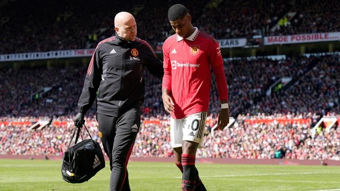 Komplikace pro United. Rashford může být kvůli zranění mimo několik týdnů
