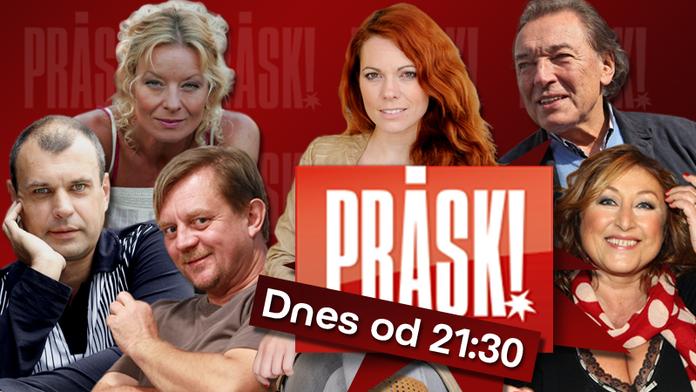 Show Prásk!: Už dnes večer s novou moderátorkou!