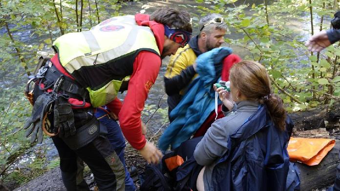 Češka se vážně zranila v Tatrách. Zřítila se do rokle, našli ji v řece