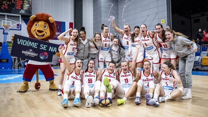 České basketbalistky porazily Nizozemky a popatnácté v řadě budou na ME