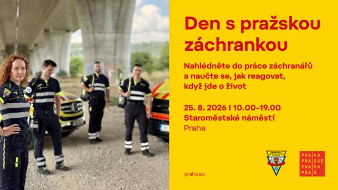 Zažijte unikátní Den s pražskou záchrankou