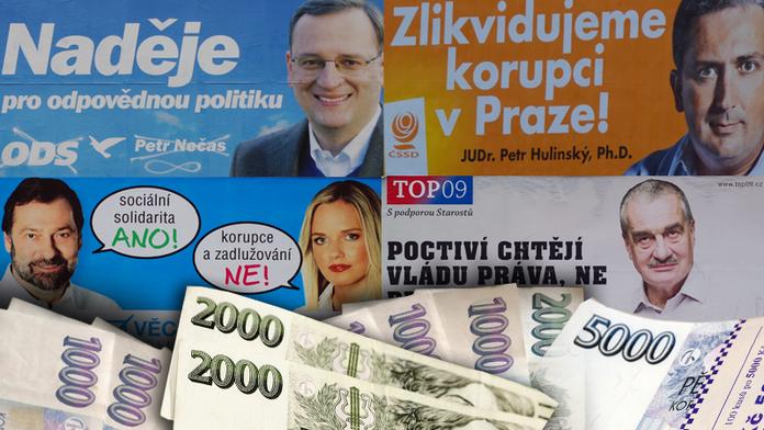 Stát utratí za volby víc než miliardu. Polovinu si rozdělí strany