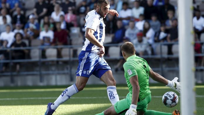 Helsinky v Lize mistrů vykročily vstříc Plzni. Slovan remizoval s mistrem Gruzie