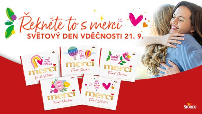 Oslavte Světový den vděčnosti poděkováním s merci