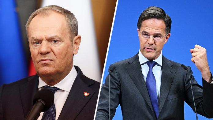 Donald Tusk a Mark Rutte