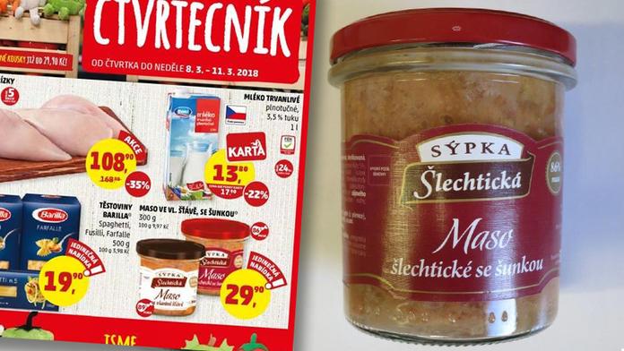 Podvod v letácích! Penny nabízel konzervy, kde chyběla pětina masa