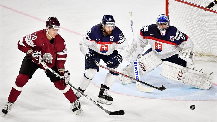 Slováci se na MS stále hledají, s Lotyši prohráli 1:3