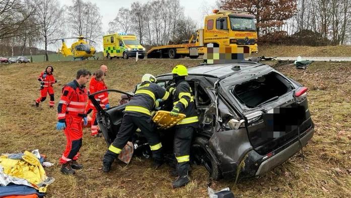 Vážná nehoda na Jindřichohradecku