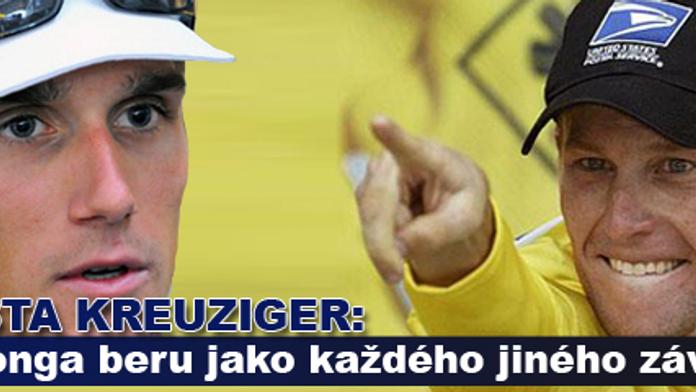 Kreuziger: Armstronga beru jako každého jiného závodníka