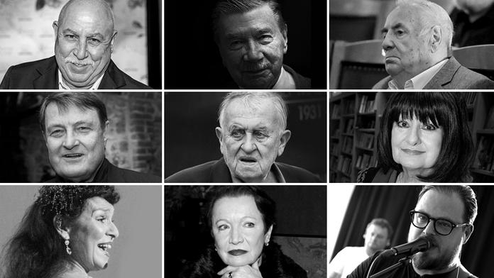 České a slovenské osobnosti, které odešly v lednu. Na koho z nich vzpomínáte?