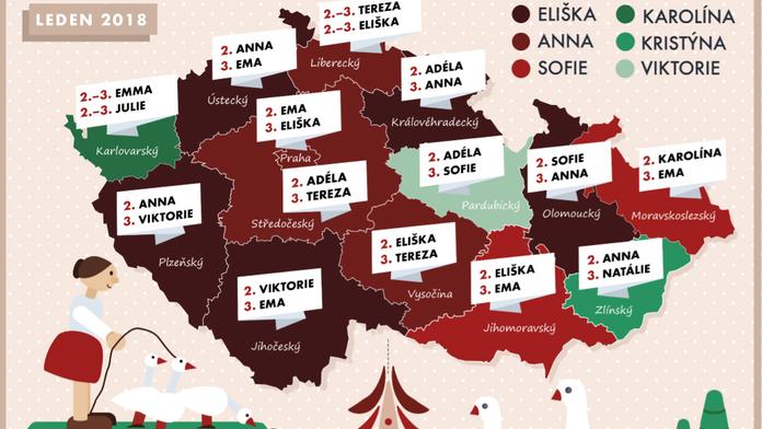 VIDEO: Nejoblíbenější česká jména