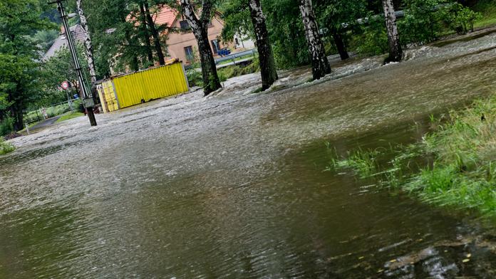 Zvýšené hladiny na Plzeňsku, na Radbuze hrozí 3. stupeň