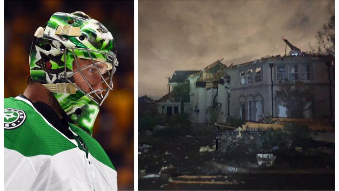 Hvězdu NHL vyhnalo z domu tornádo! Schovali jsme se v koupelně, vypráví