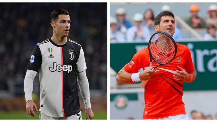Ronaldo s Djokovičem trénovali spolu. Srb se učil monstrózní výskok