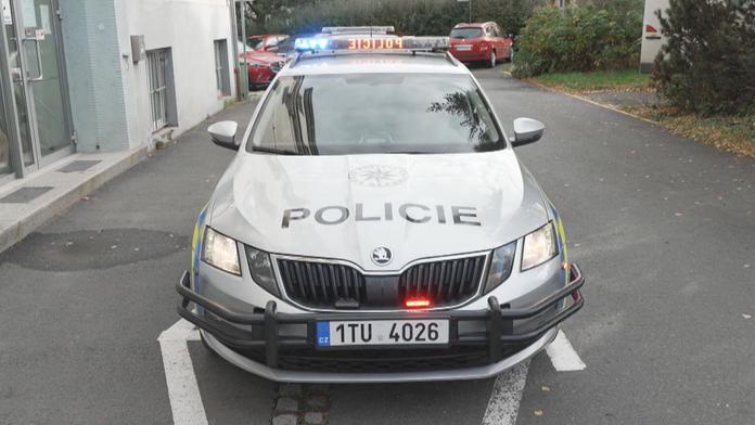 Policejní auto – ilustrační