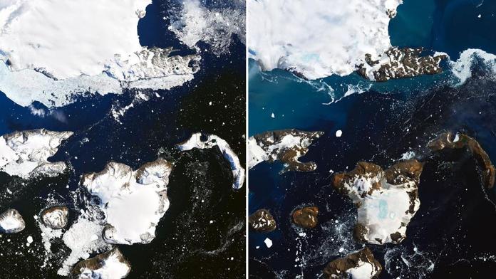 NASA zveřejnila šokující snímky Antarktidy! Ledovce velmi rychle tají