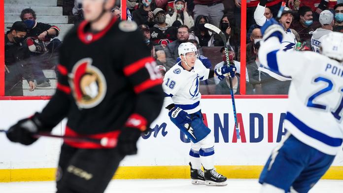 NHL na Nova Sport: Tampa Bay jde na Ottawu, chce šestou výhru v řadě